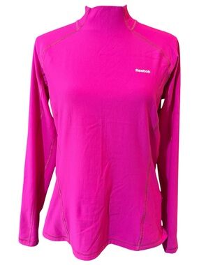 Reebok Play Dry Sports Women’s Long-Sleeve Mock Neck Top, size XL